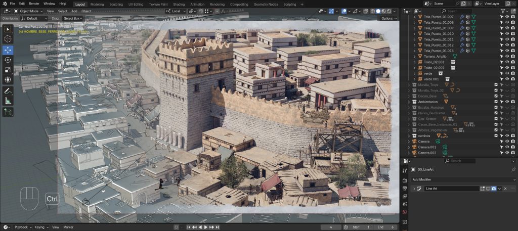 Curso de Blender para la reconstrucción virtual en 3D del patrimonio